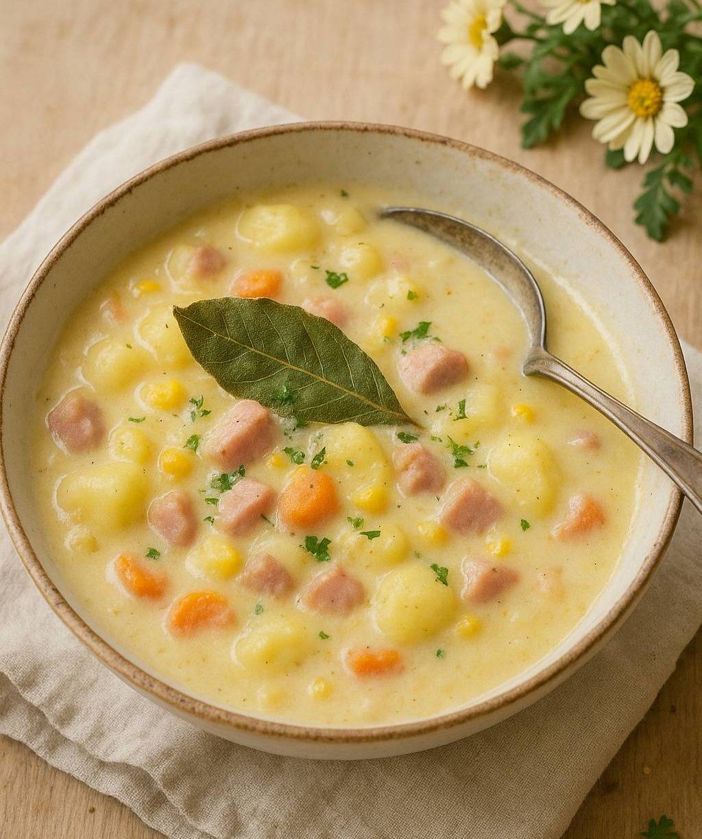Ham and potato chowder