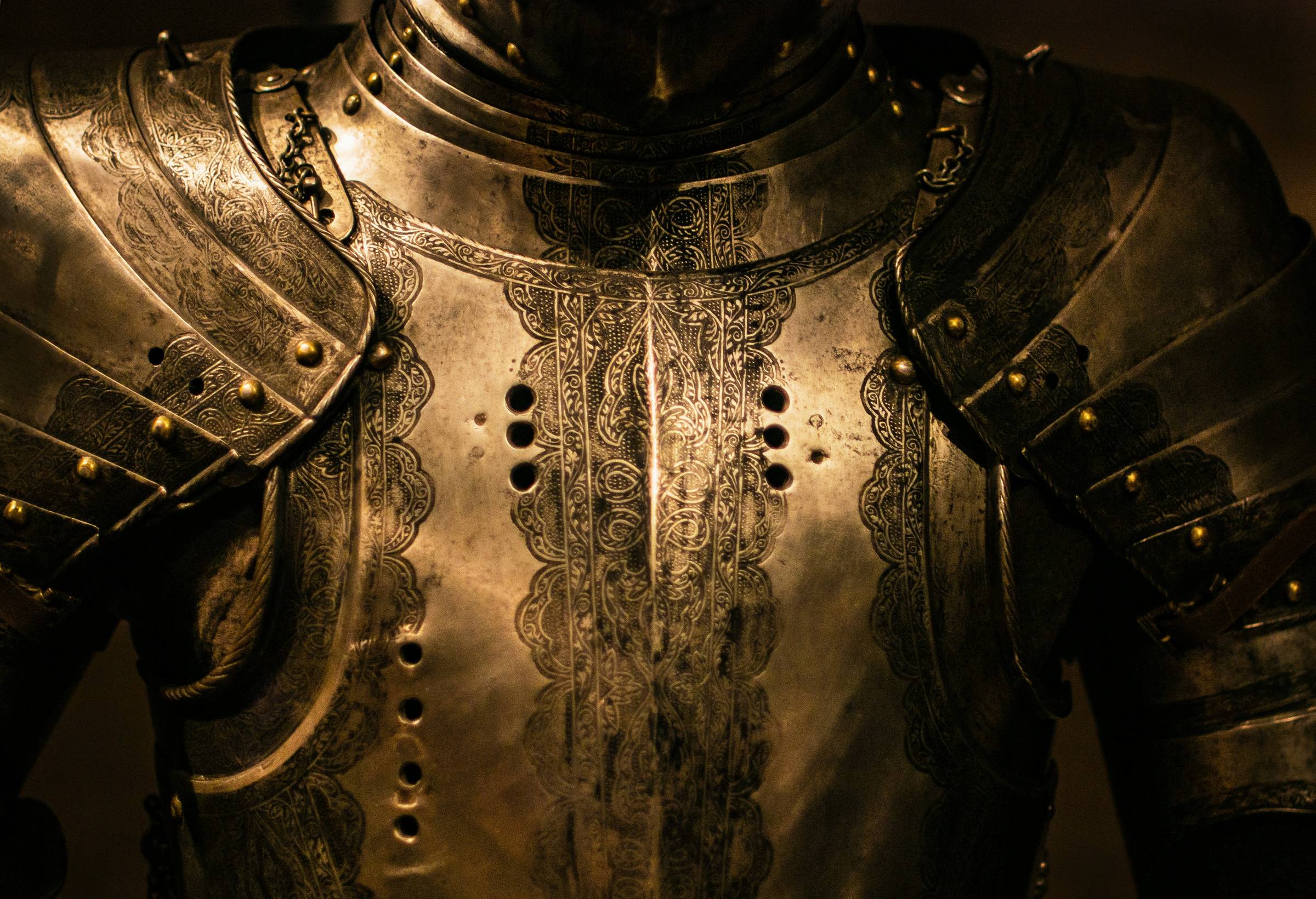 A knight's armor.