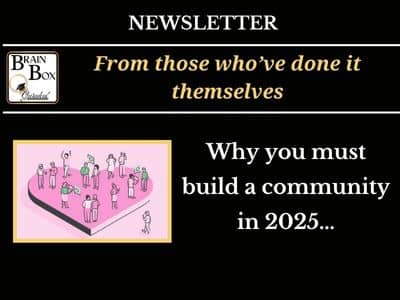 Why you need to build a community in 2025