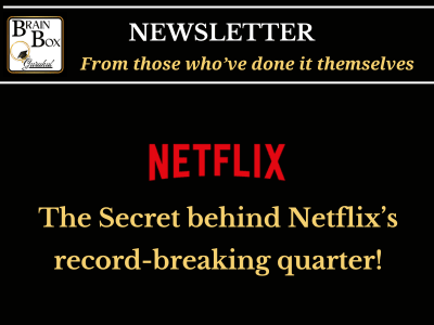 The Secret Behind The record breaking Netflix quarter results!