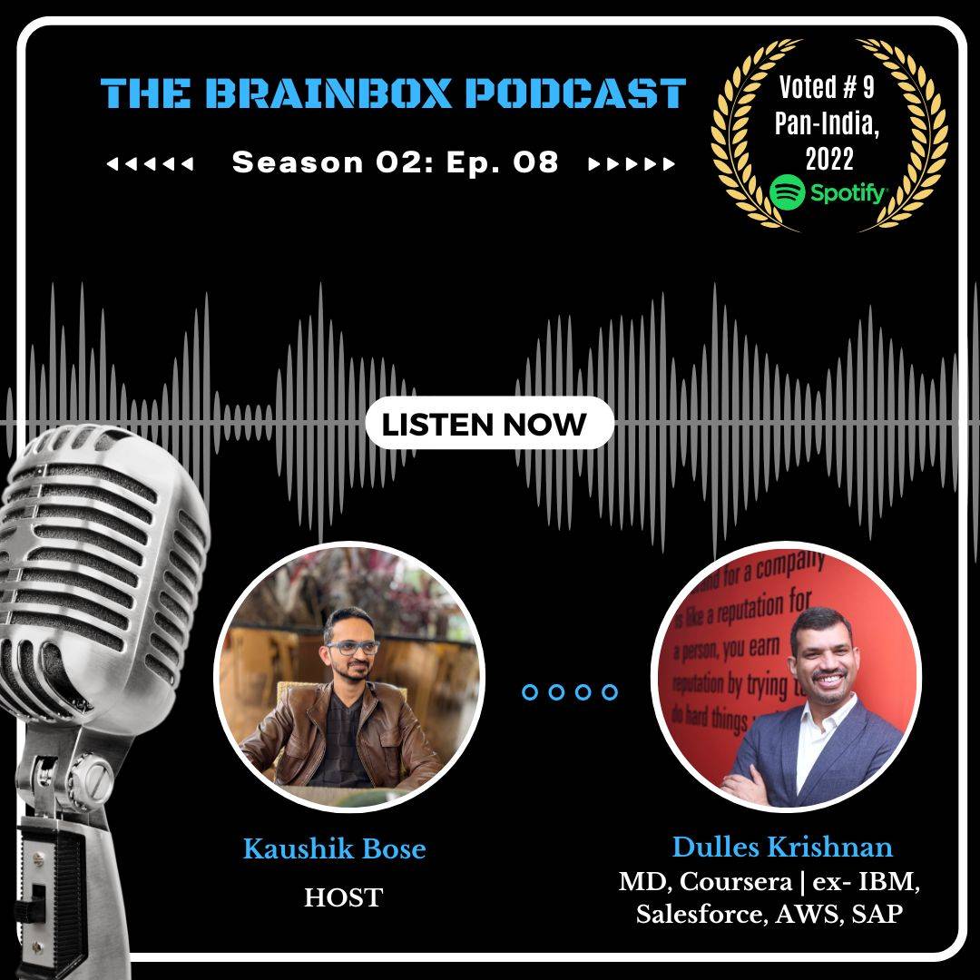 Dulles Krishnan on "Brain Box - The Leadership Podcast"