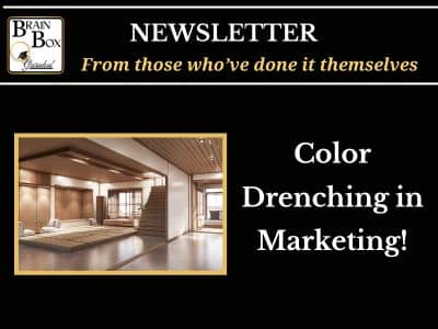 Color Drenching in Marketing!