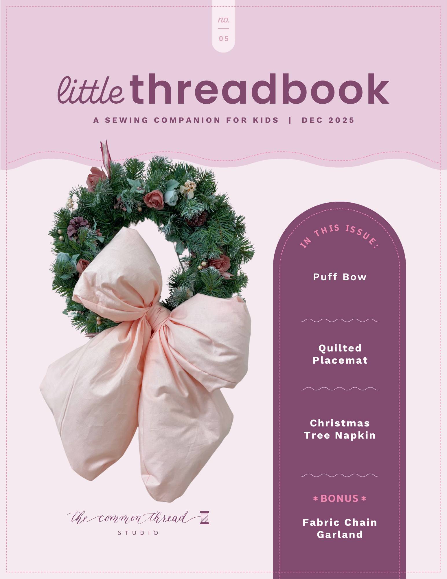 Little Threadbook - Issue No. 5 -  Christmas Collection