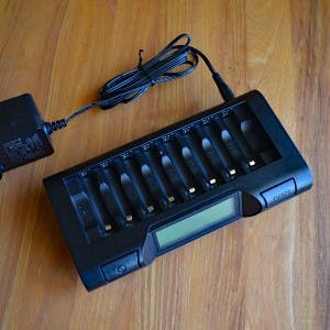 PowerEx MH-C980 eight bay AA battery charger