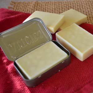 hard lotion bars