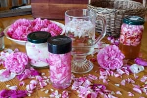 what to do with rose petals