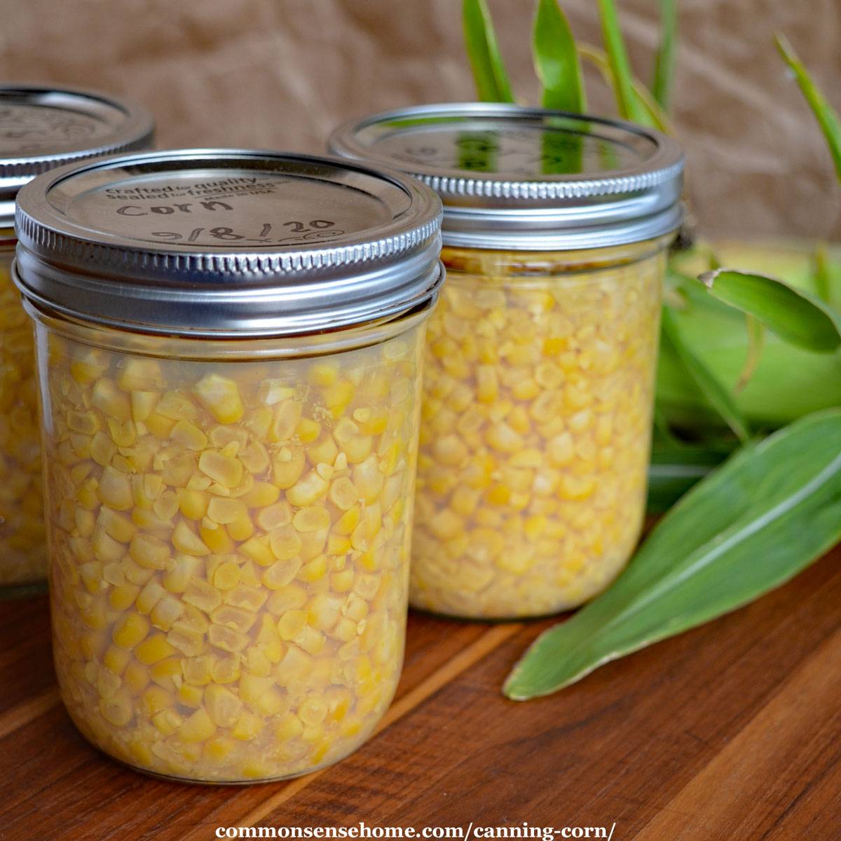 Canning Corn