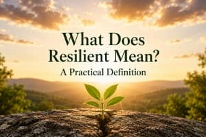What does resilient mean?
