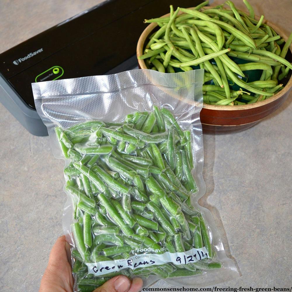 freezing green beans