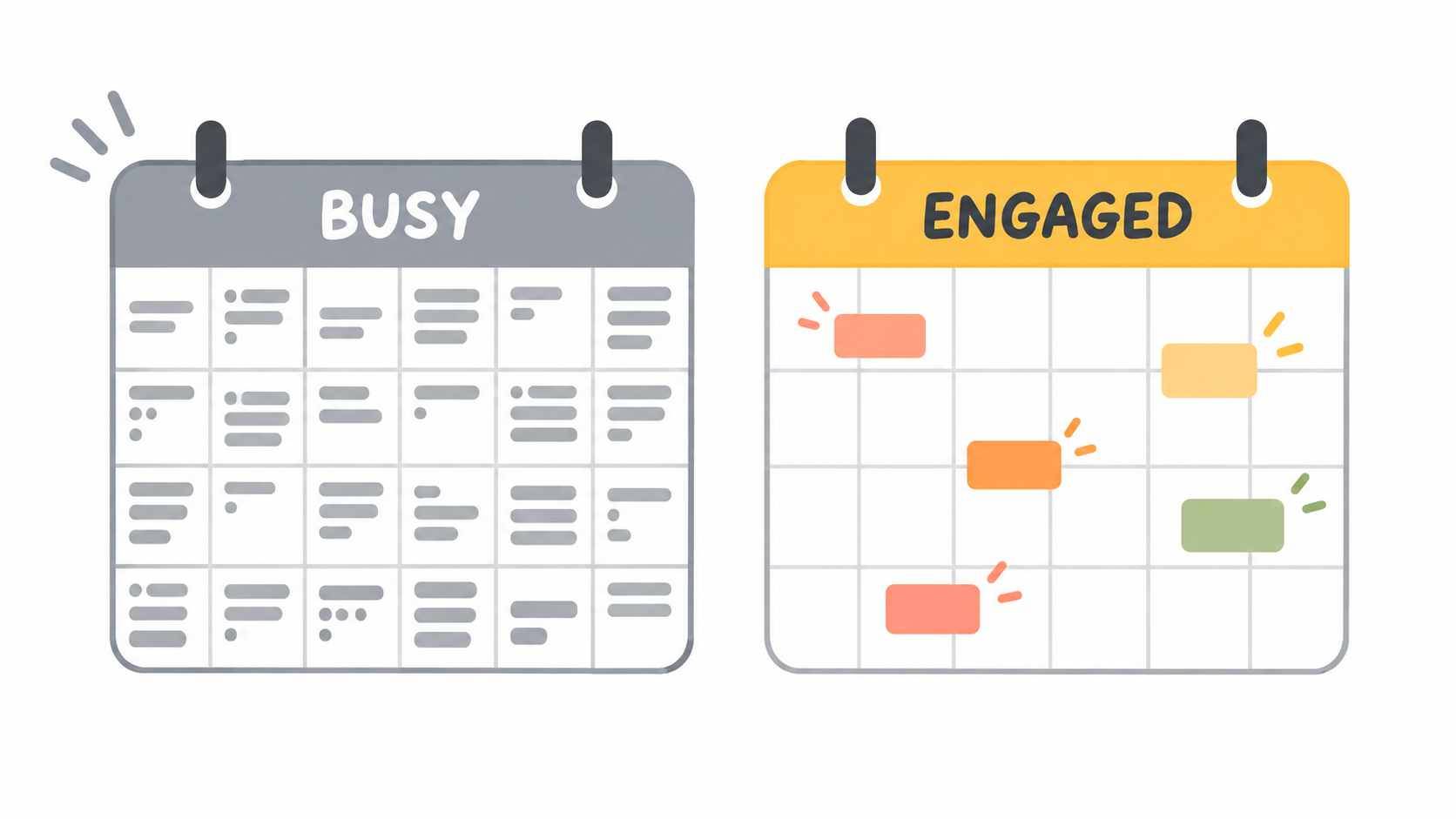 The Difference Between Being Busy and Being Engaged is a newsletter article by Andrew D Pope