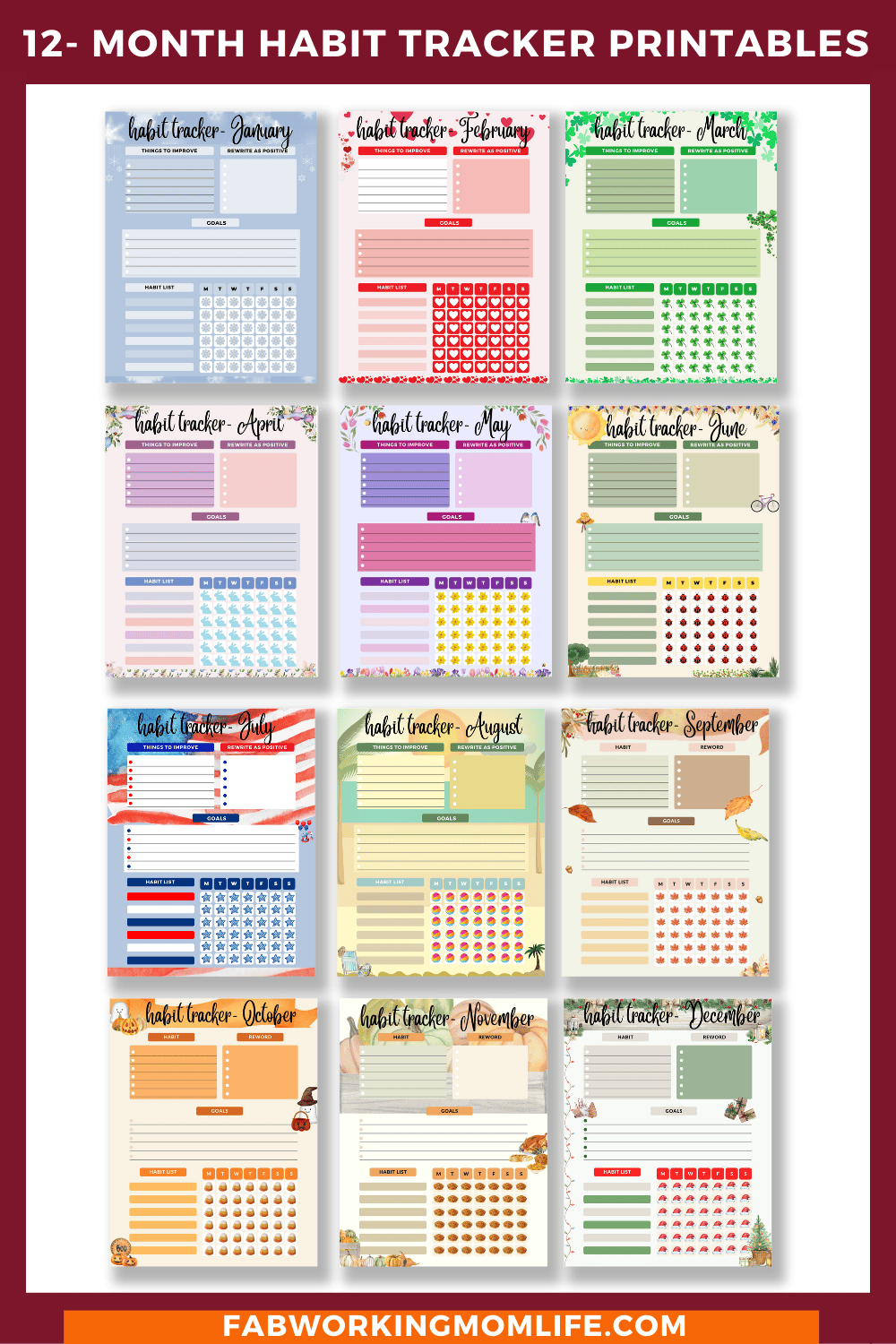 Christmas Countdown Advent Calendar Printable