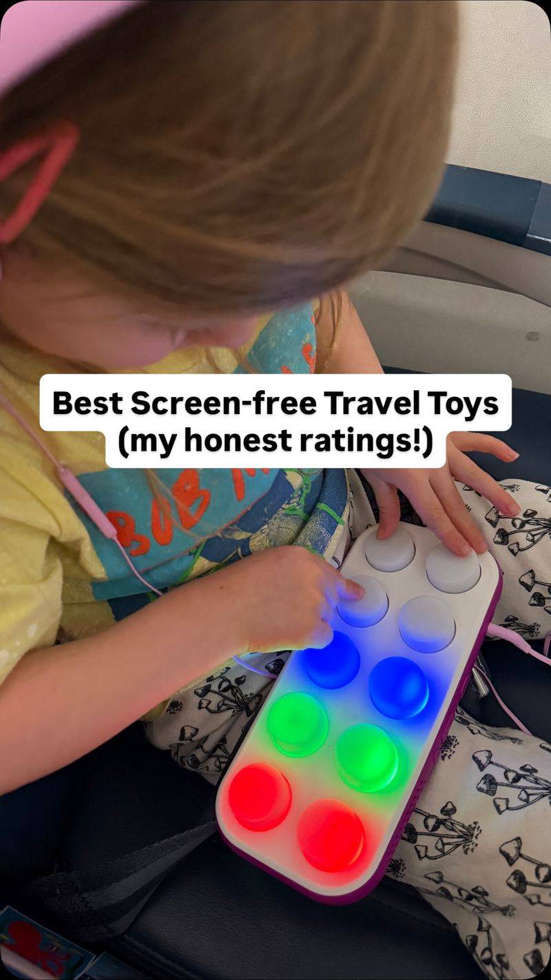 Screen-Free Travel Toys