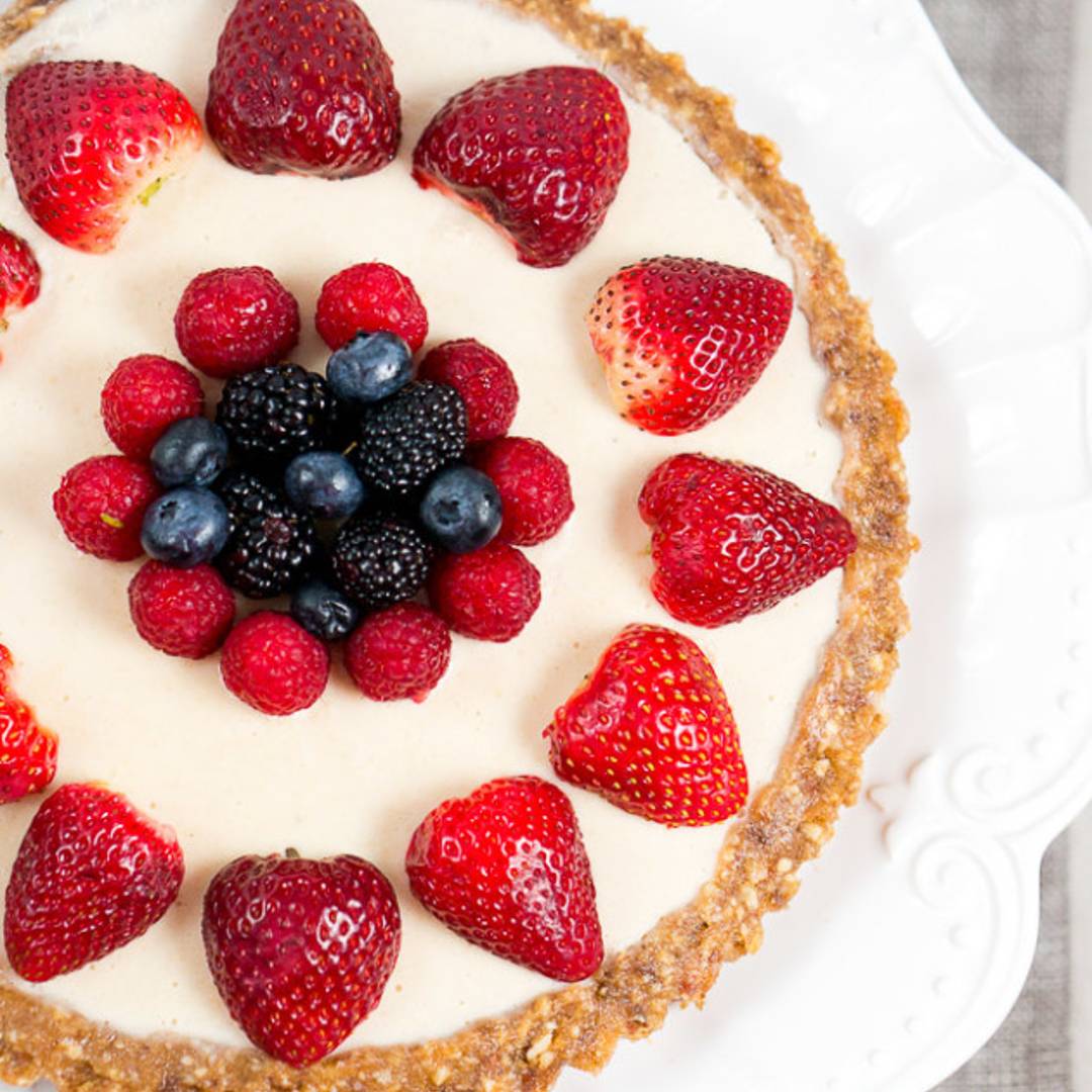 no bake berry cheesecake