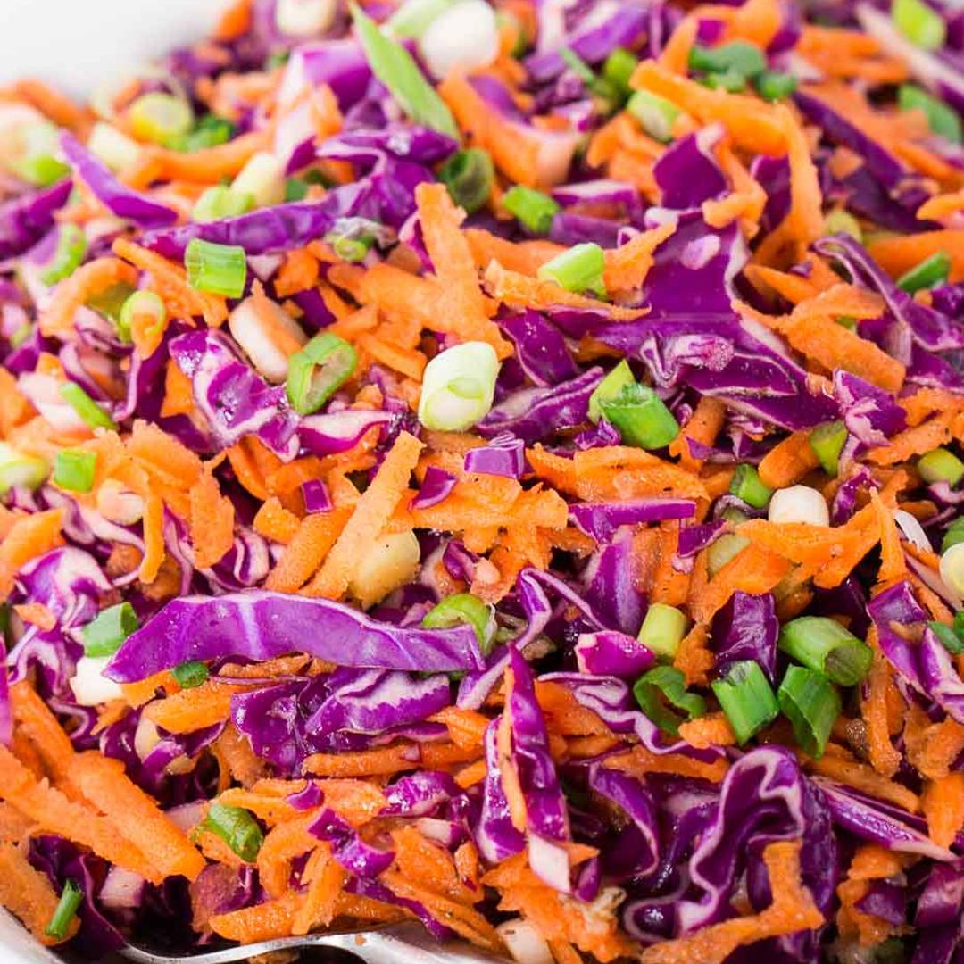 red cabbage slaw