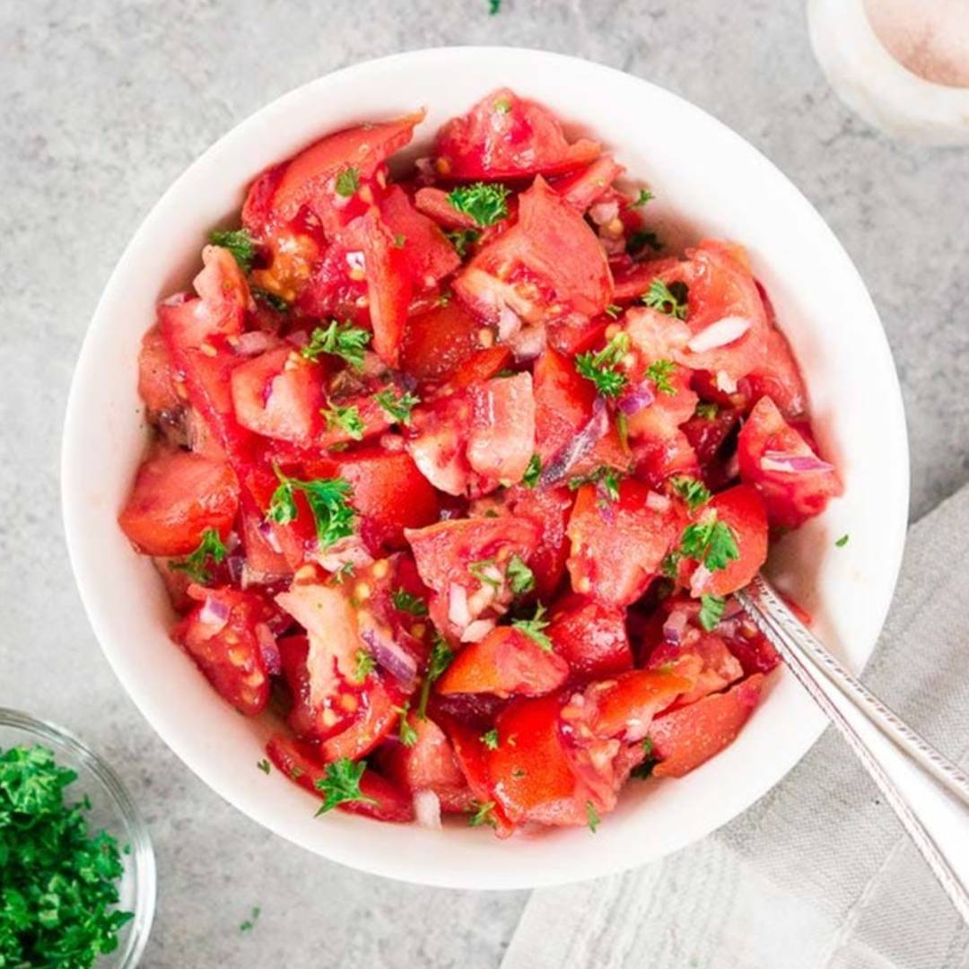 juicy tomato salad