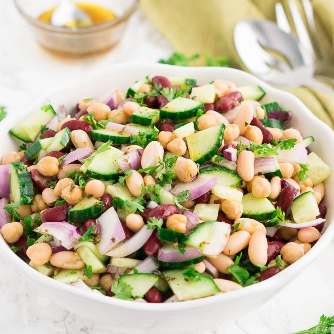 three bean salad