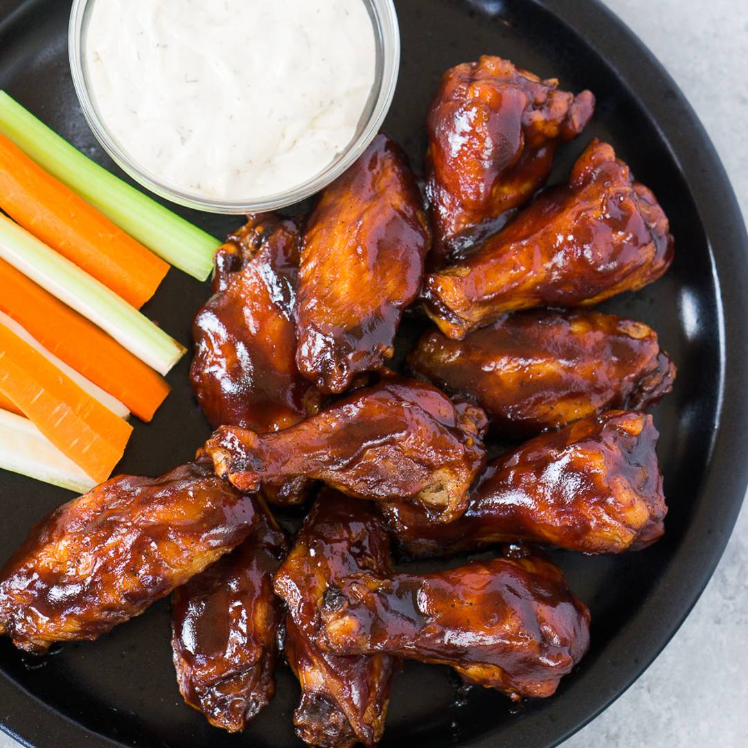 BBQ chicken wings