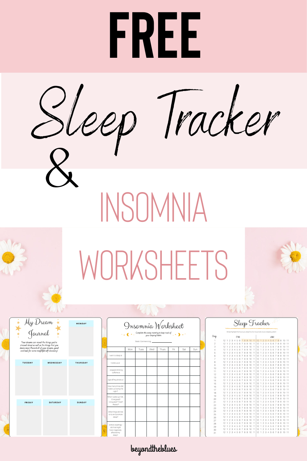 Sleep Tracker Worksheet