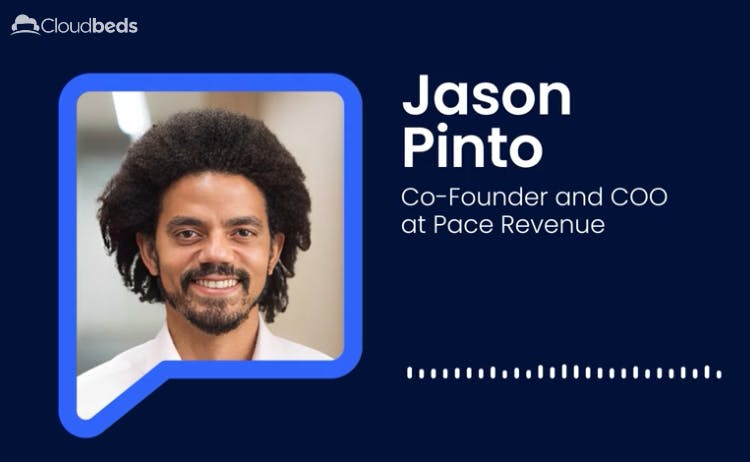 A photo of Jason Pinto, Co-Founder and COO at Pace Revenue. He is a young African-American man. 