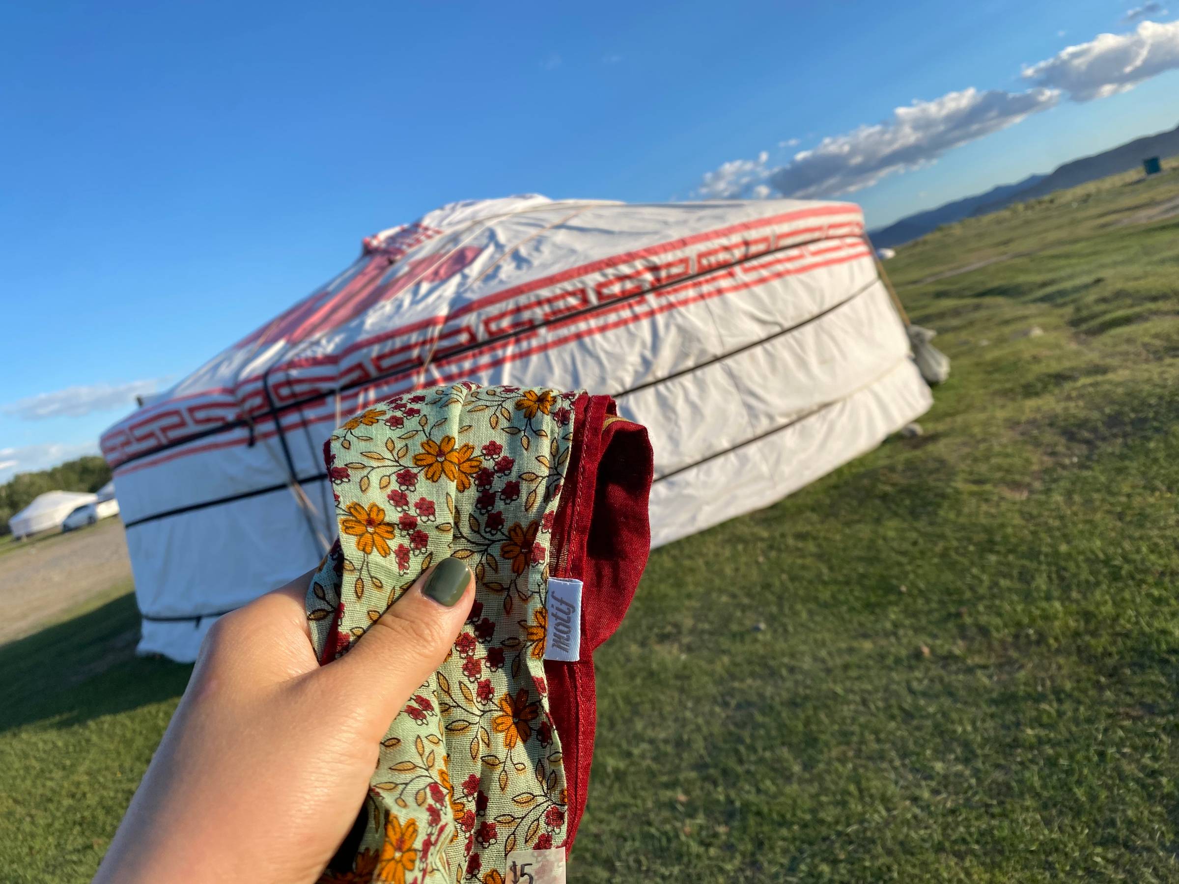 Fair Trade spotted in Mongolia!