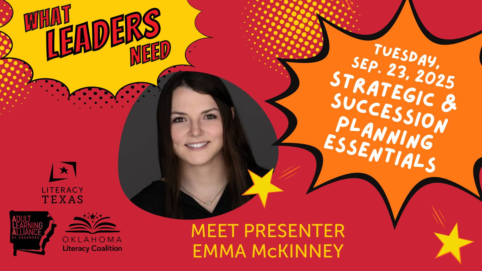 Ad for September's What Leaders Need webinar