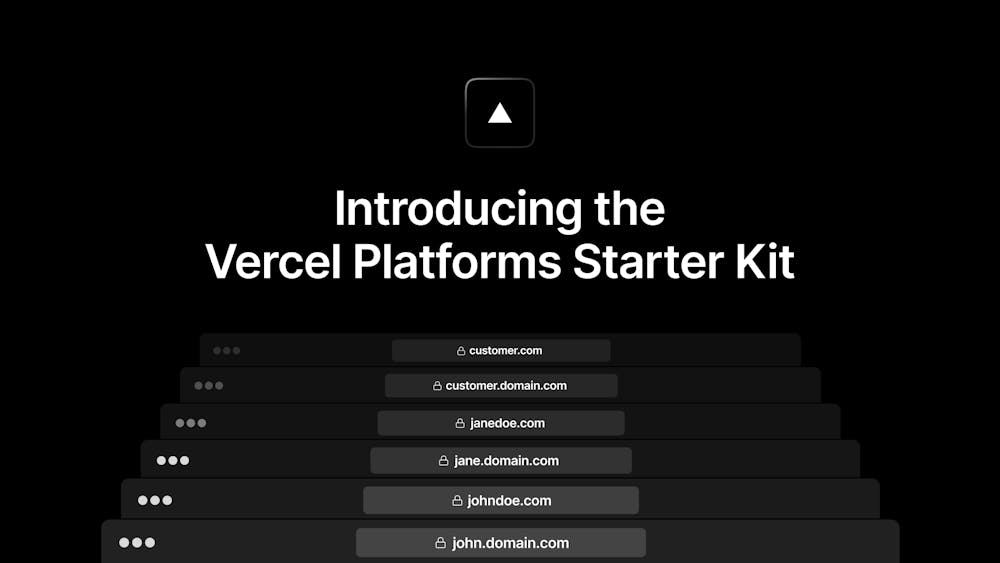Vercel Platforms Starter Kit v2
