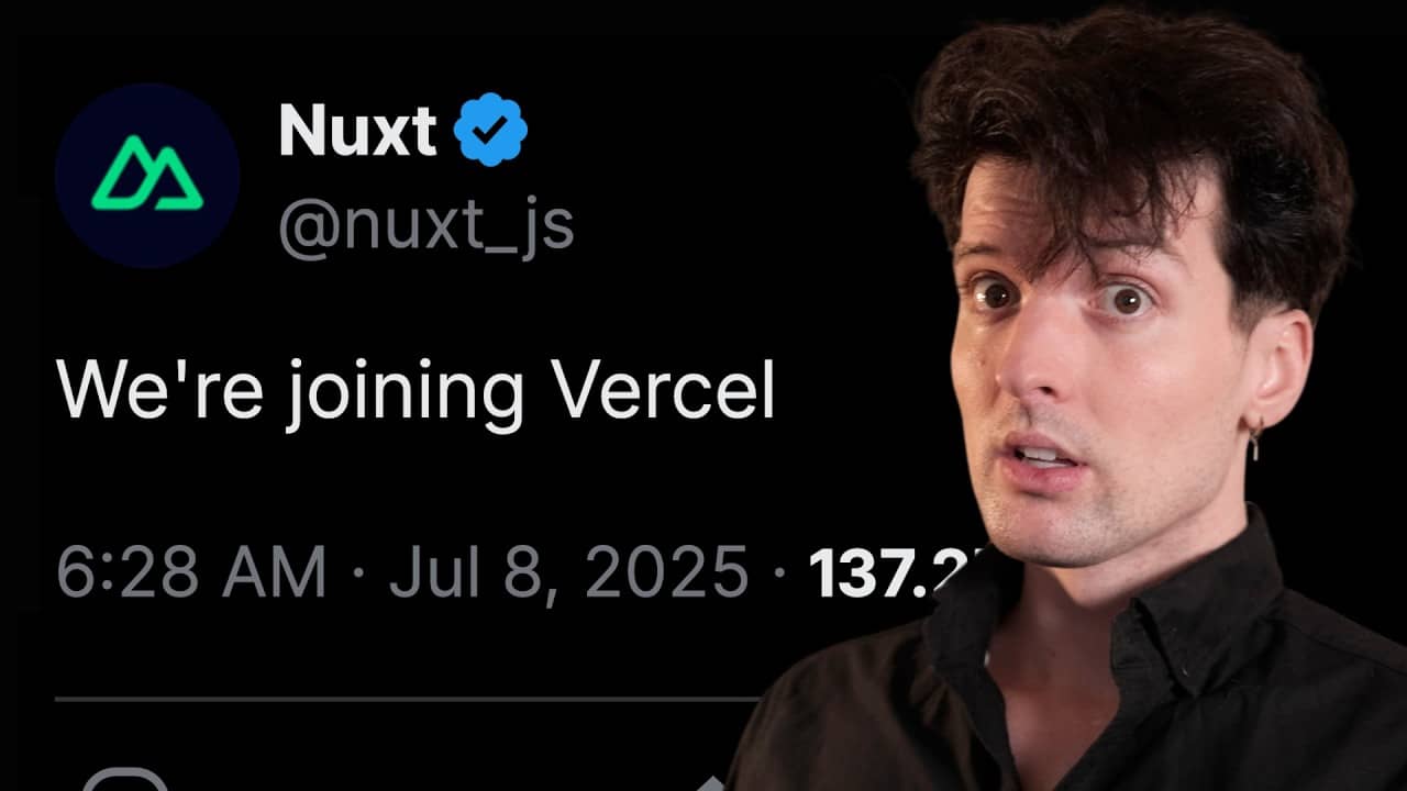 ► Why the hell did Vercel hire the creators of Nuxt?