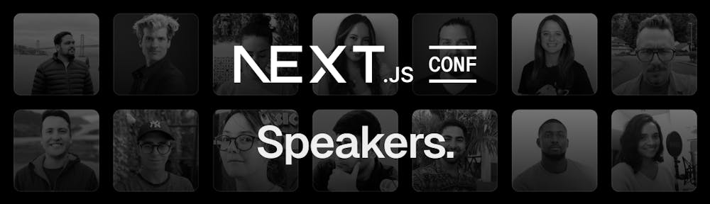 Next.js Conf 2023: Speakers Announced