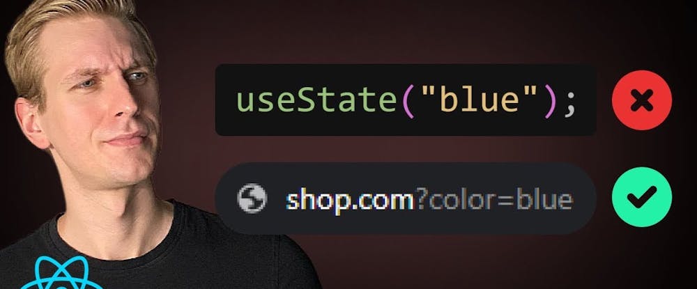 🎥 STOP using useState, instead put state in URL
