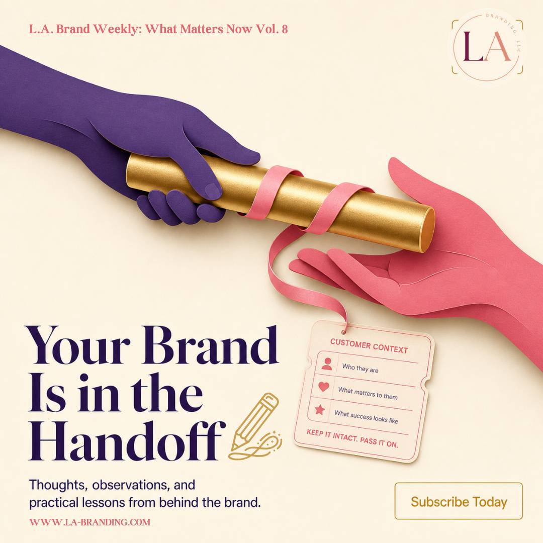 L.A. Brand Strategy Weekly: What Matters Now Vol. 8