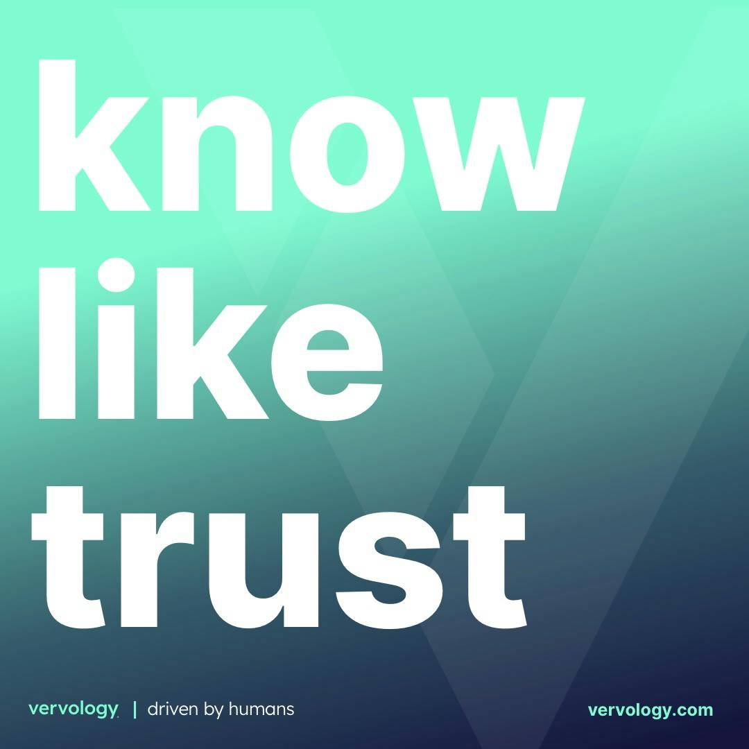 know like trust image