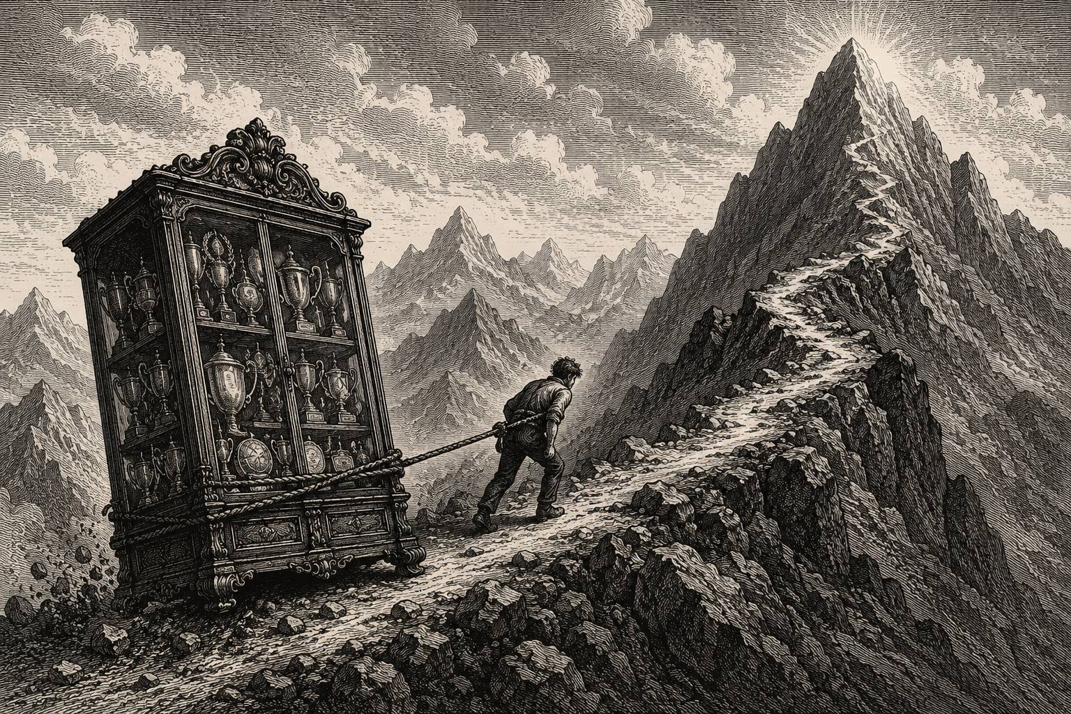 trophy case of the mind