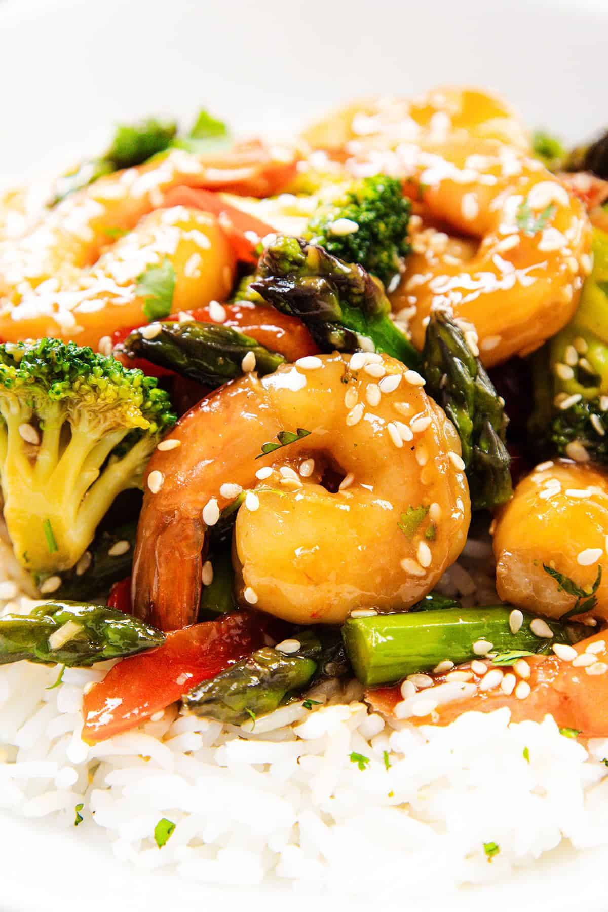 shrimp stir fry