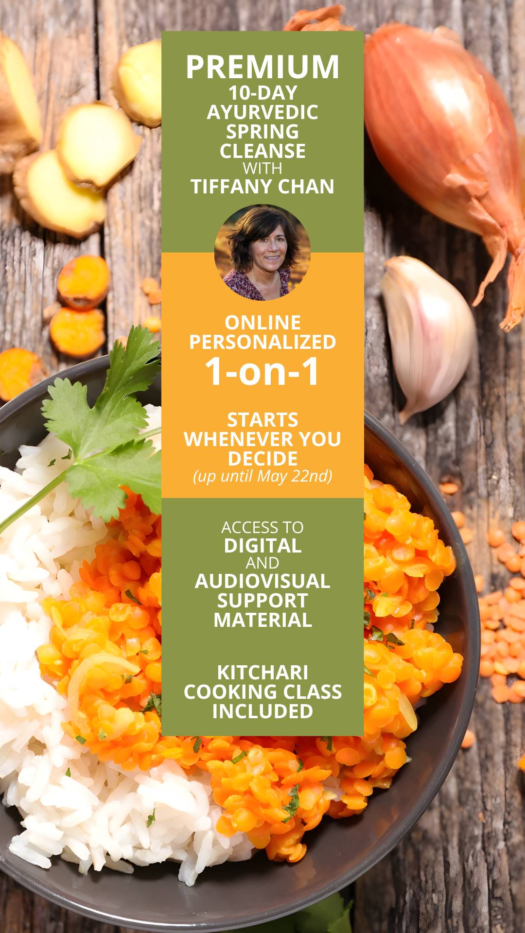 PREMIUM 10-Day Ayurvedic Spring Cleanse with Tiffany Chan