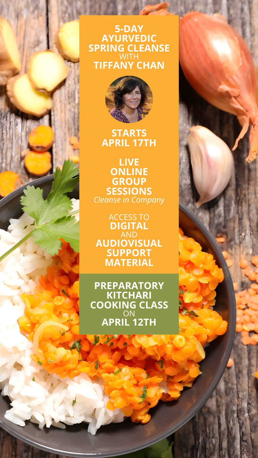 5-Day Ayurvedic Spring Cleanse with Tiffany Chan