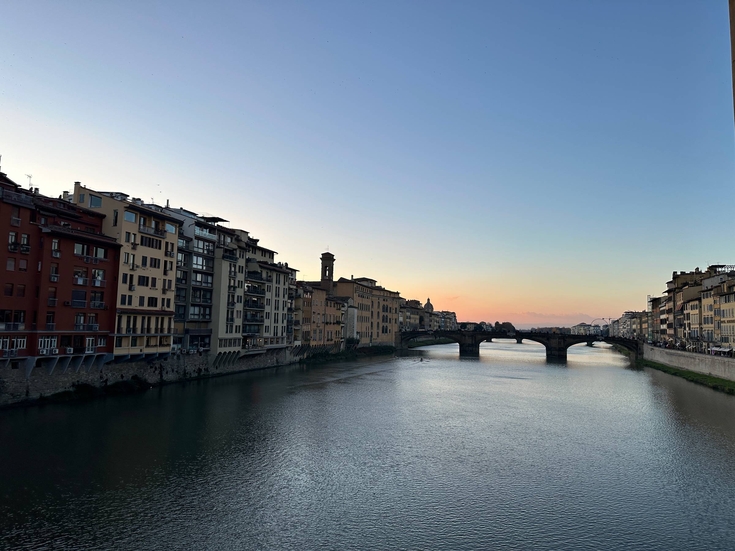 Arno River in Florence, Italy