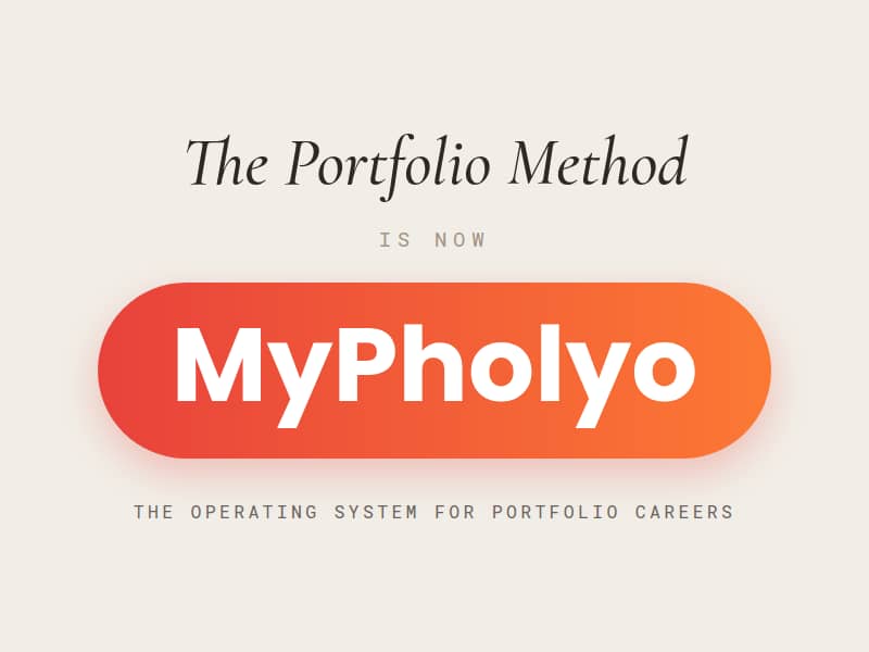 Reveal of MyPholyo branding