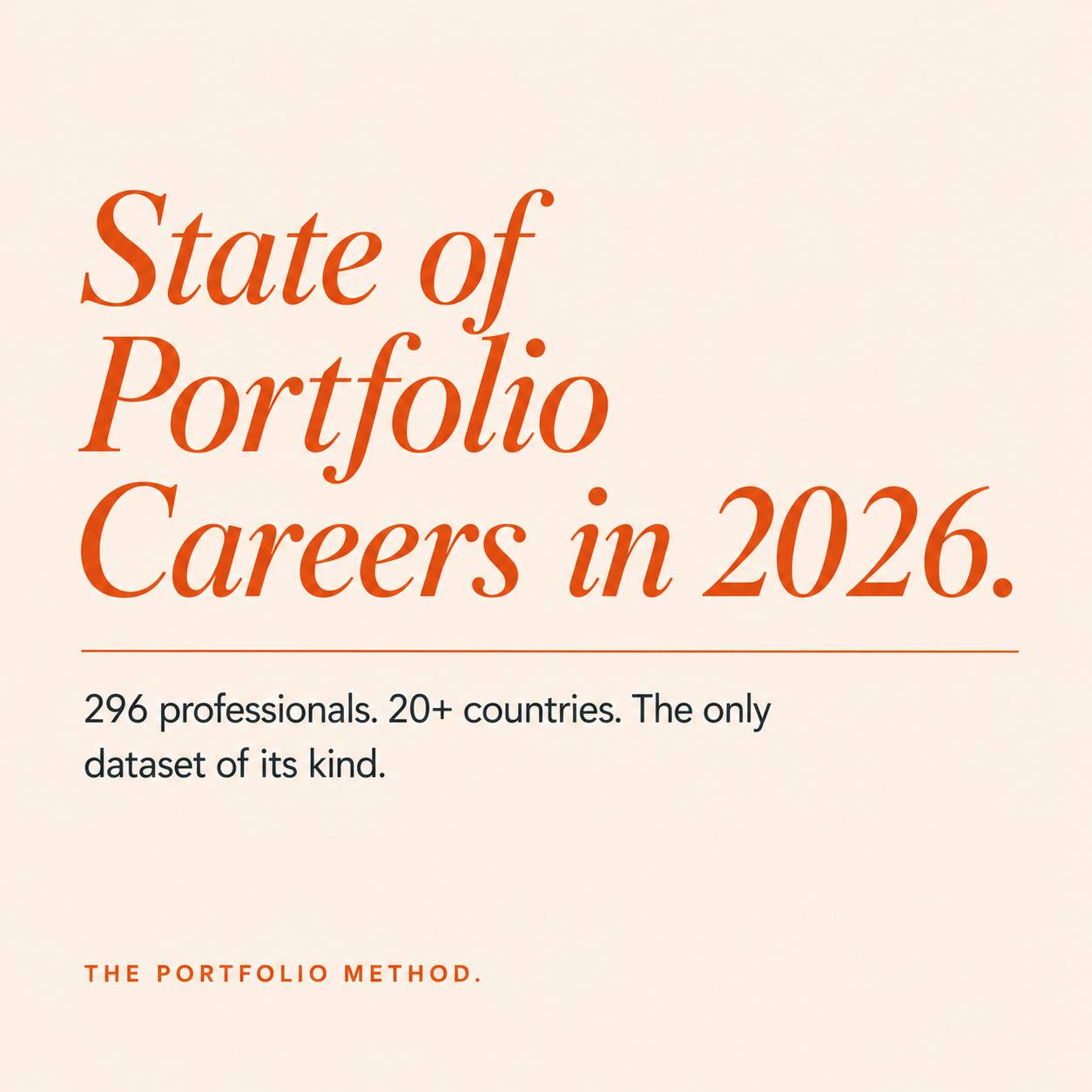 State of portfolio careers in 2026