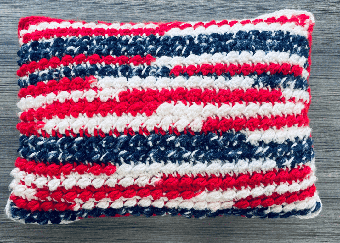 Americana Pillow Crochet Pattern
