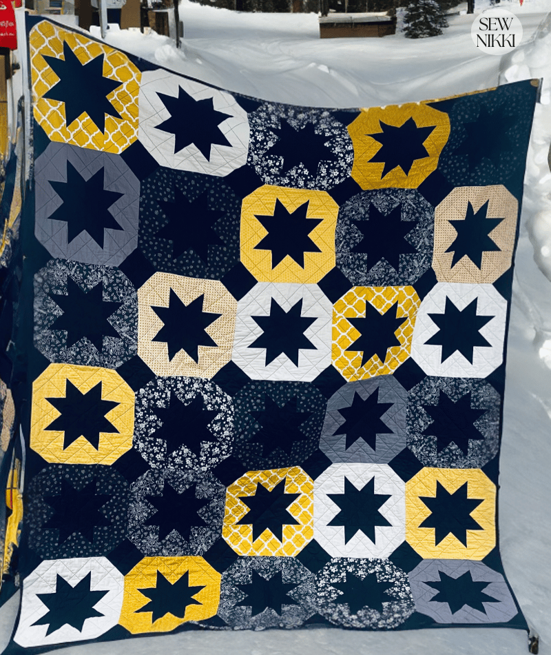 Big Stars Quilt Pattern