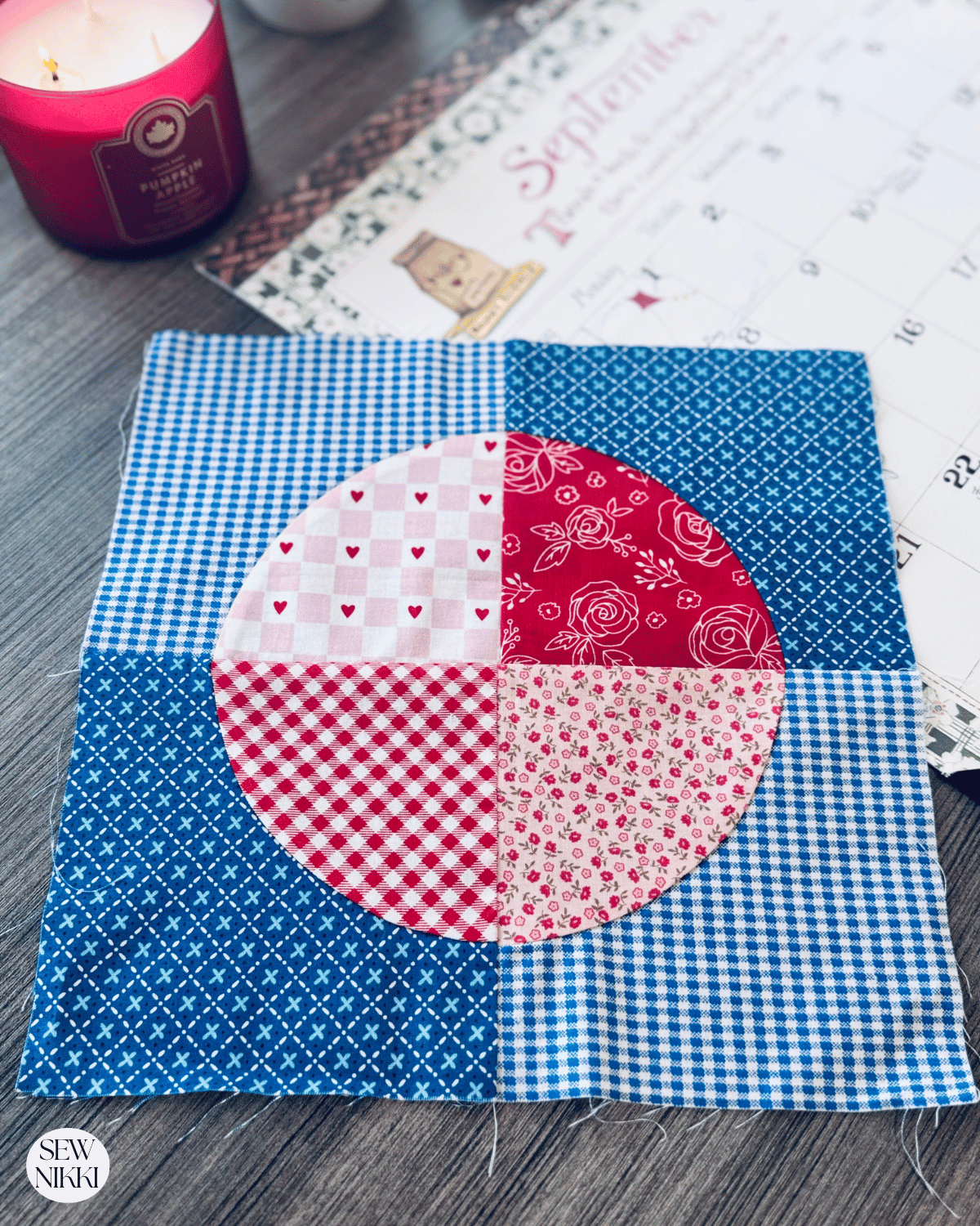 circle quilt block pattern free