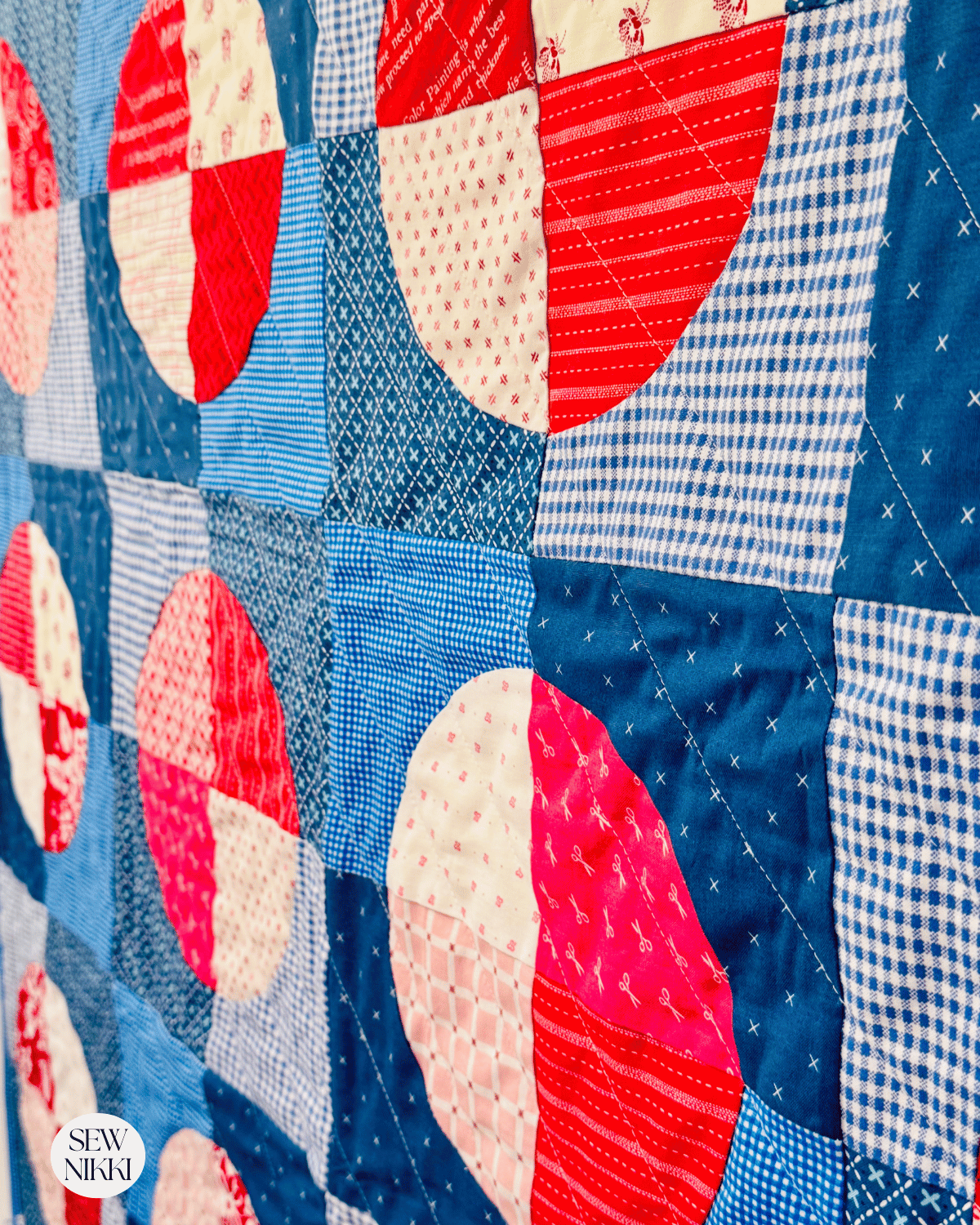 Circle Baby Quilt Pattern