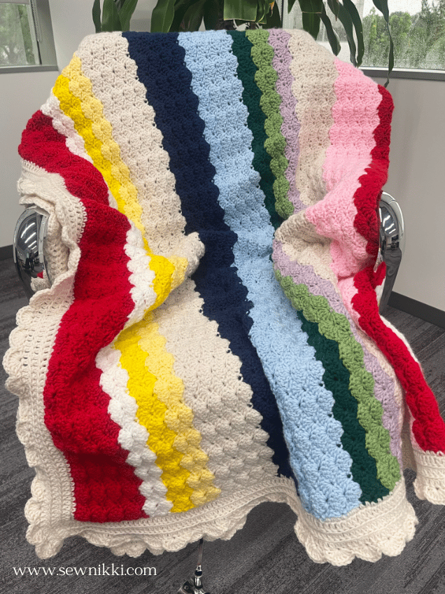 Classic Shell Afghan Crochet Pattern