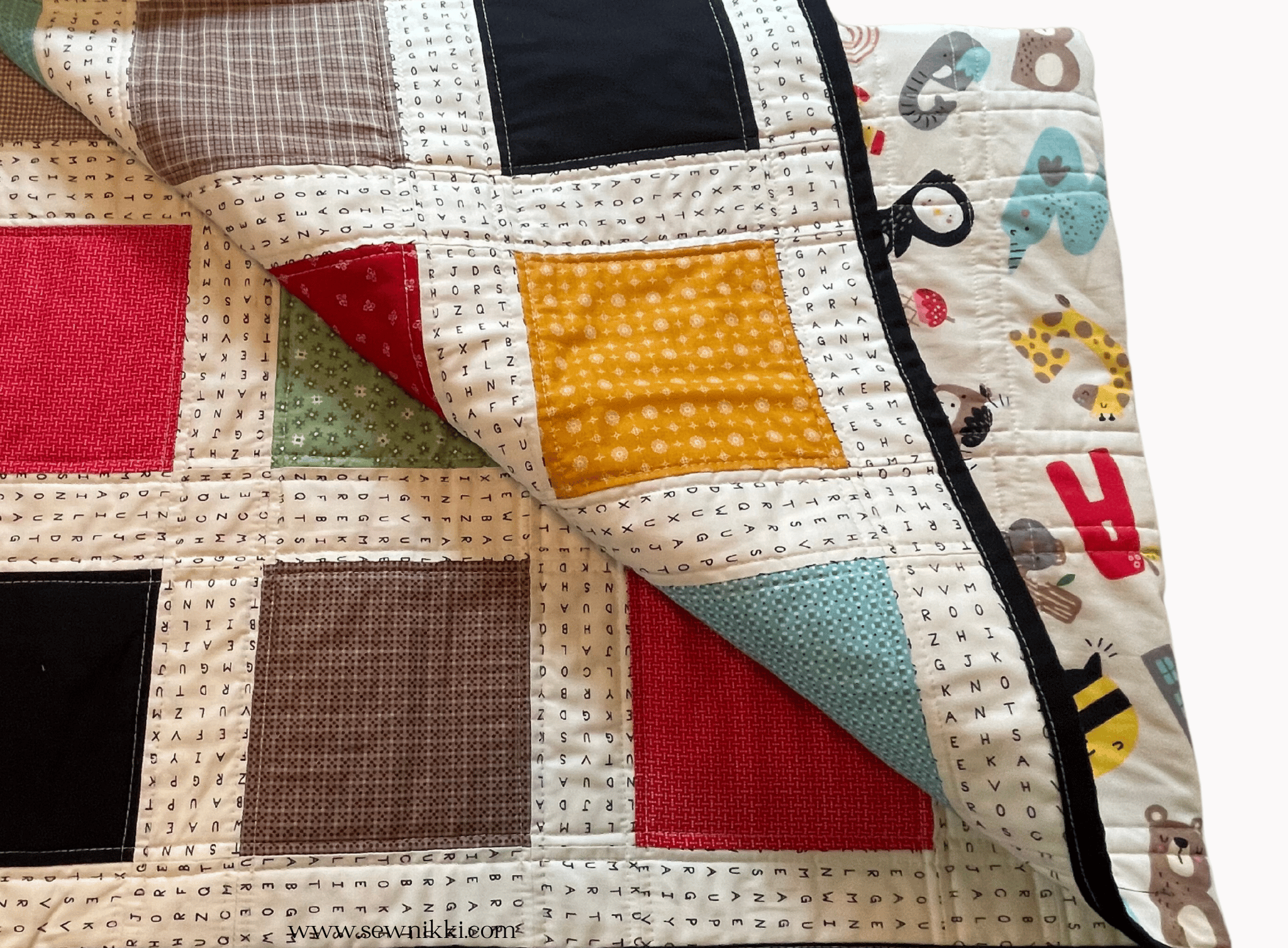 ABC Baby Quilt Pattern