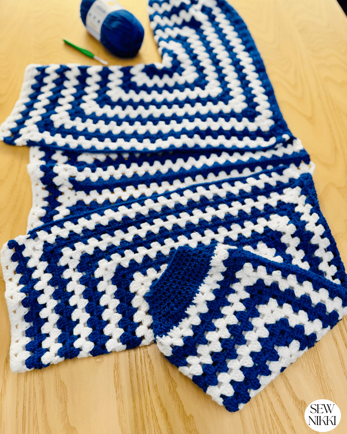 Granny Hexagon Cardigan Crochet Pattern
