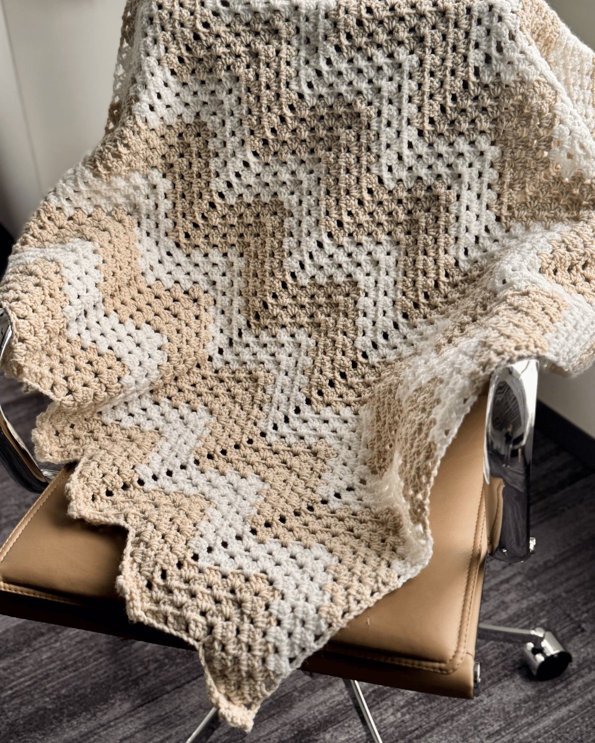 granny ripple crochet pattern