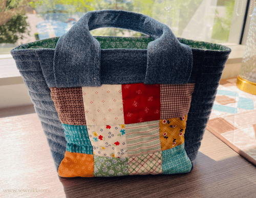 Denim Handbag Sewing Pattern