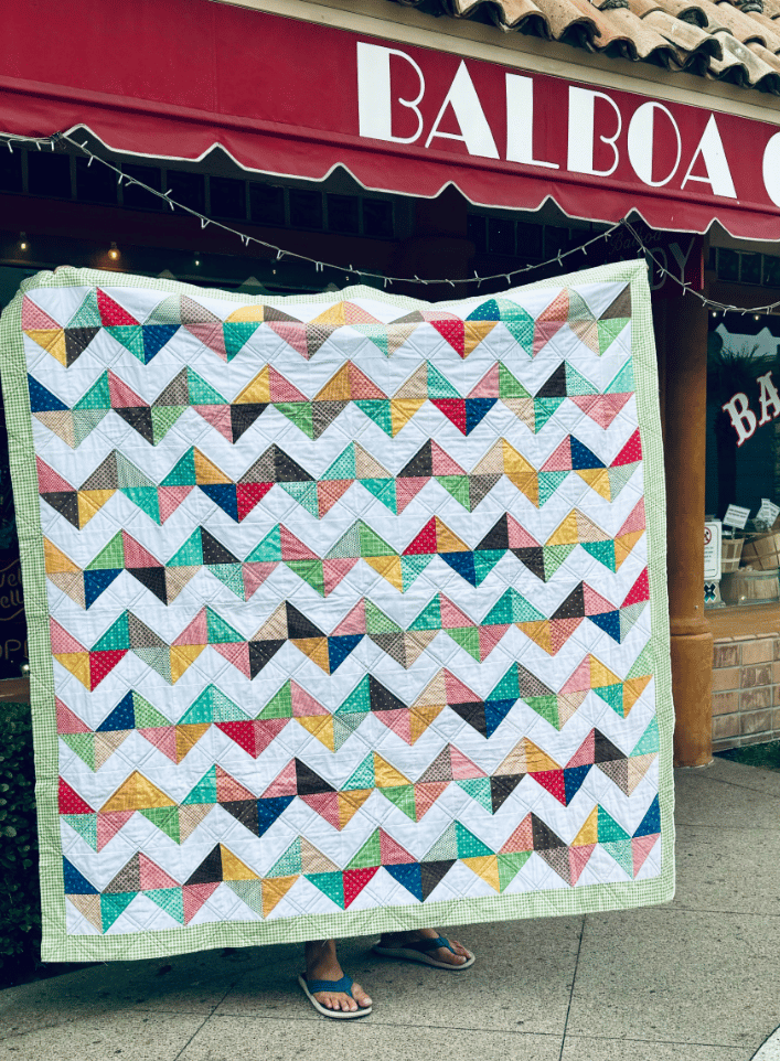 Jagged Quilt Pattern
