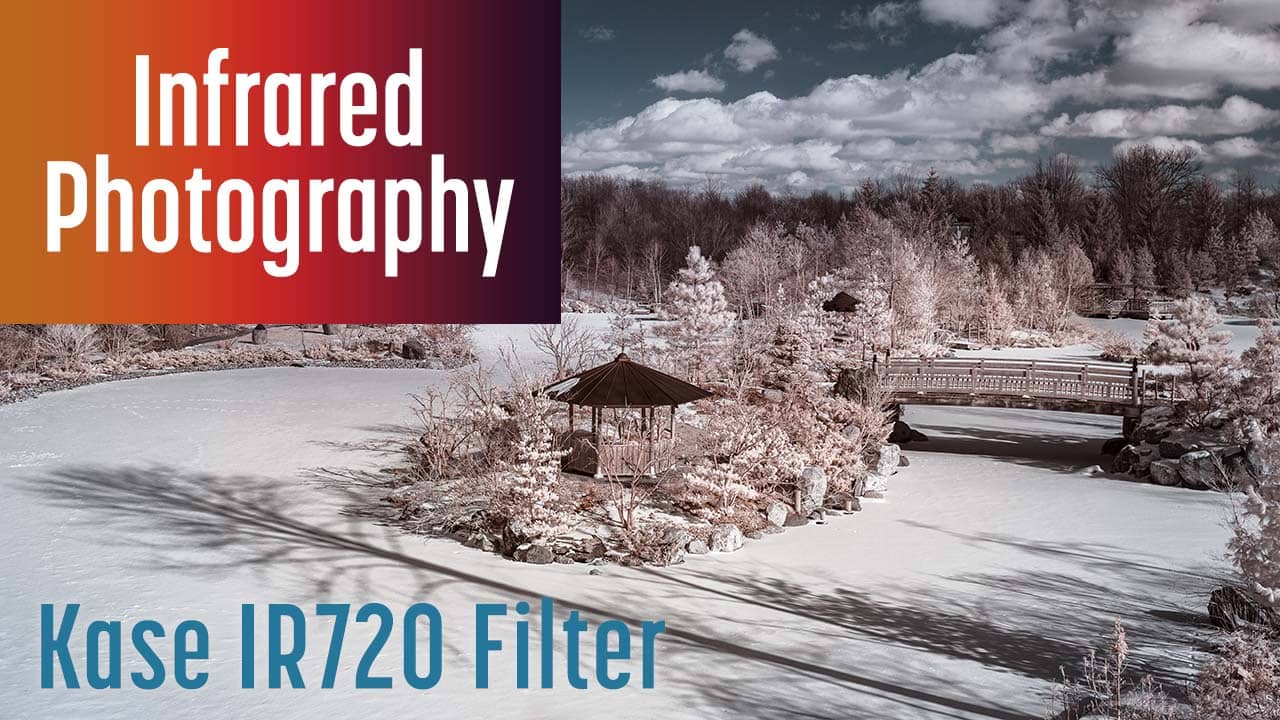 Kase IR720 filter video