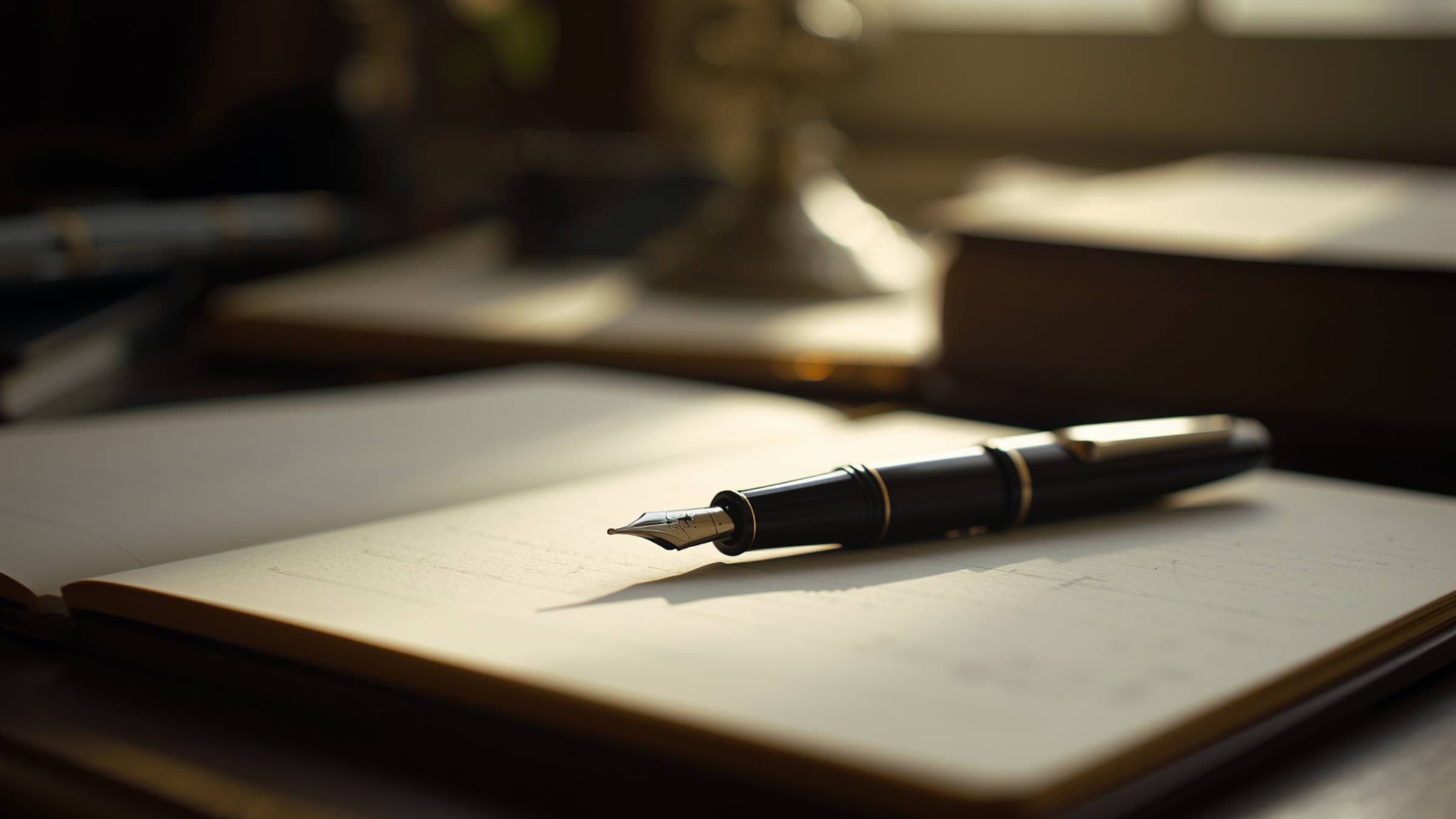 Stationery symbolizing connection over logic in dementia care